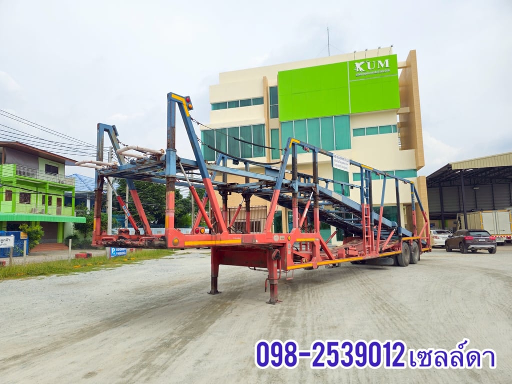 หางบรรทุกรถยนต์ สองเพลา อู่ RCK ปี 2554(2404)