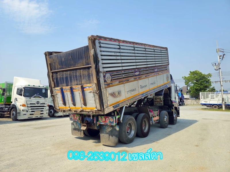 สิบสองล้อดั้มพ์ ISUZU FYH 360 แรง ปี 2555( 0856) สิบสองล้อดั้มพ์ ISUZU FYH 360 แรง ปี 2555( 0856)