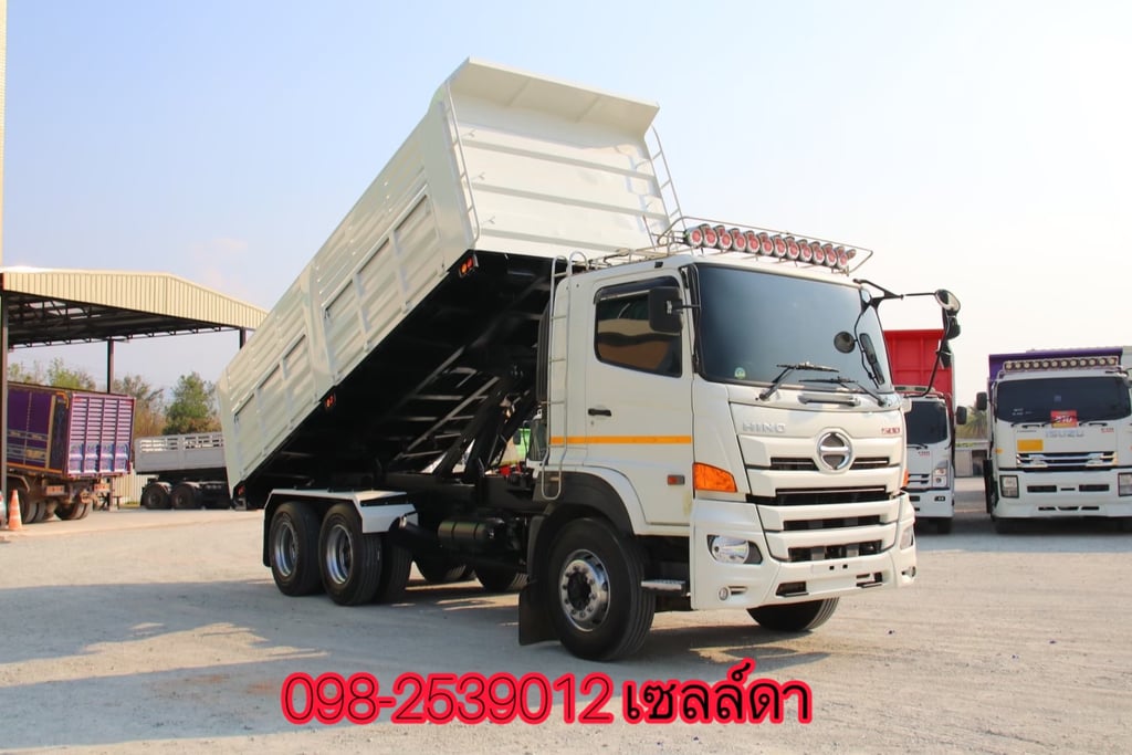 สิบล้อดั้มพ์ HINO FM1A 344 ปี65(2753) สิบล้อดั้มพ์ HINO FM1A 344 ปี65(2753)