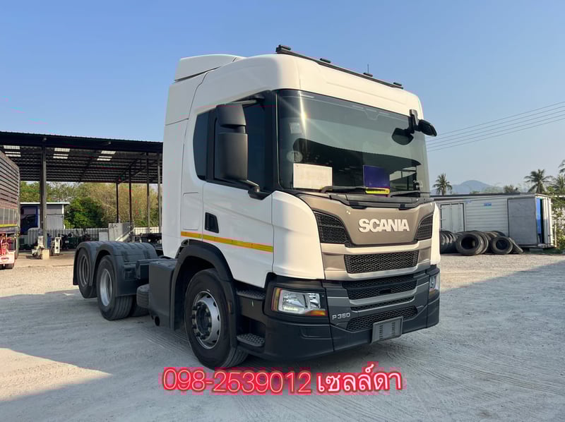 สิบล้อหัวลาก SCANIA P360 แรง ปี 2563 (1376) สิบล้อหัวลาก SCANIA P360 แรง ปี 2563 (1376)