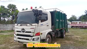 🚨หกล้อบรรทุกขยะ 🚨 Hino FG8J 240 ปี66 (4084)