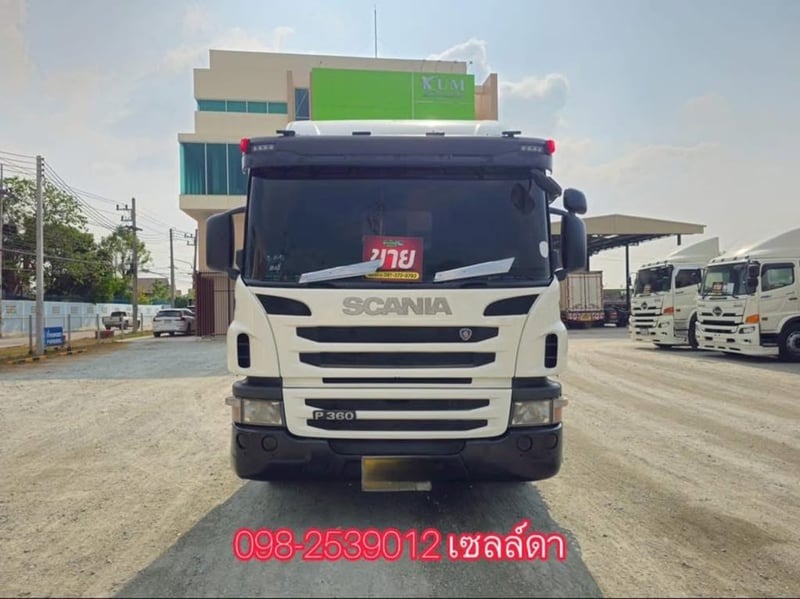 👉 สิบล้อหัวลาก SCANIA P360  แรง ปี 2560(4592)