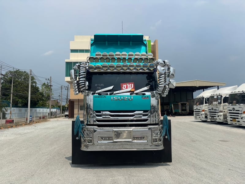 🩵สิบล้อดั้มพ์แม่ลูก🩵 ISUZU FXZ 360 แรง ปี 2565(1245,1246)