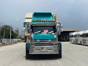 🩵สิบล้อดั้มพ์แม่ลูก🩵 ISUZU FXZ 360 แรง ปี 2565(1245,1246)