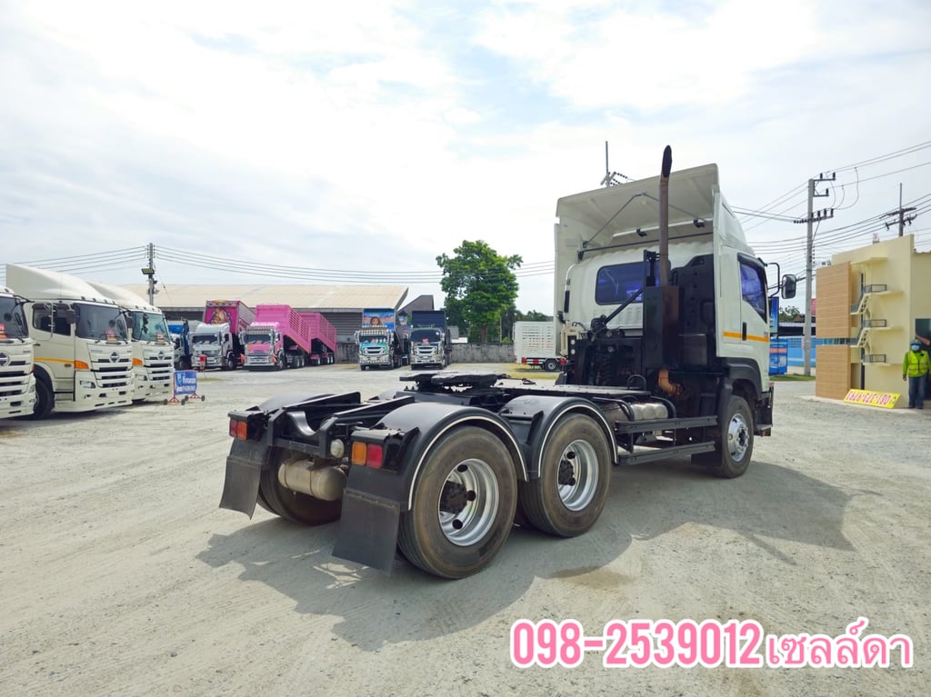 🔥สิบล้อหัวลาก ISUZU  GXZ 360  แรง  ปี 2555(6863)