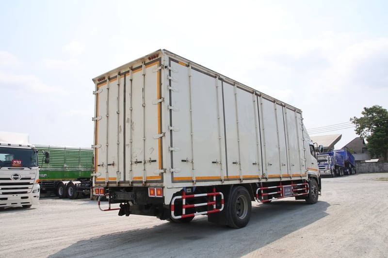 🔥 หกล้อตู้สิบบาน  HINO FG8J 240 แรง ปี 2561 (4378)