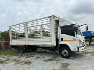 ISUZU FRR 210แรงม้า รถบรรทุก 6ล้อ กระบะคอกสูง ปี2023 เลขไมล์ 110,000 กม.