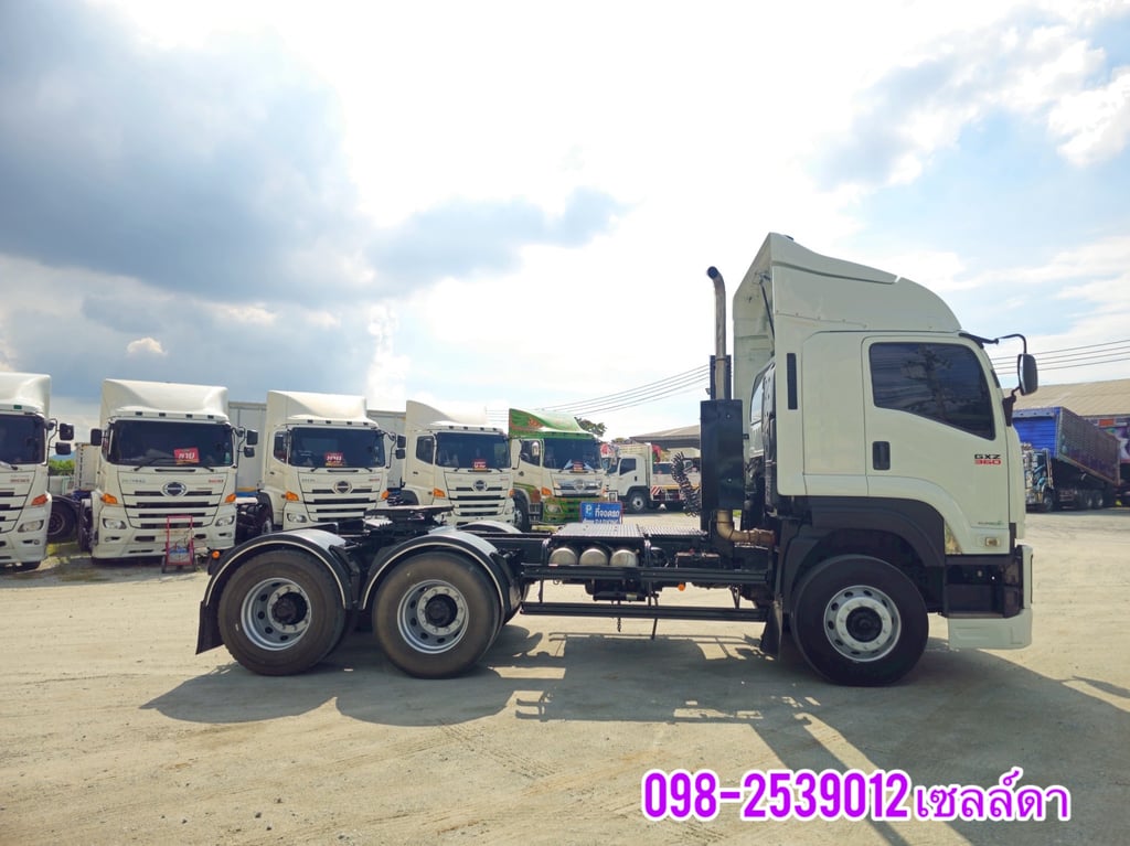 สิบล้อหัวลาก  ISUZU  GXZ 360 แรง ปี 2567(7217