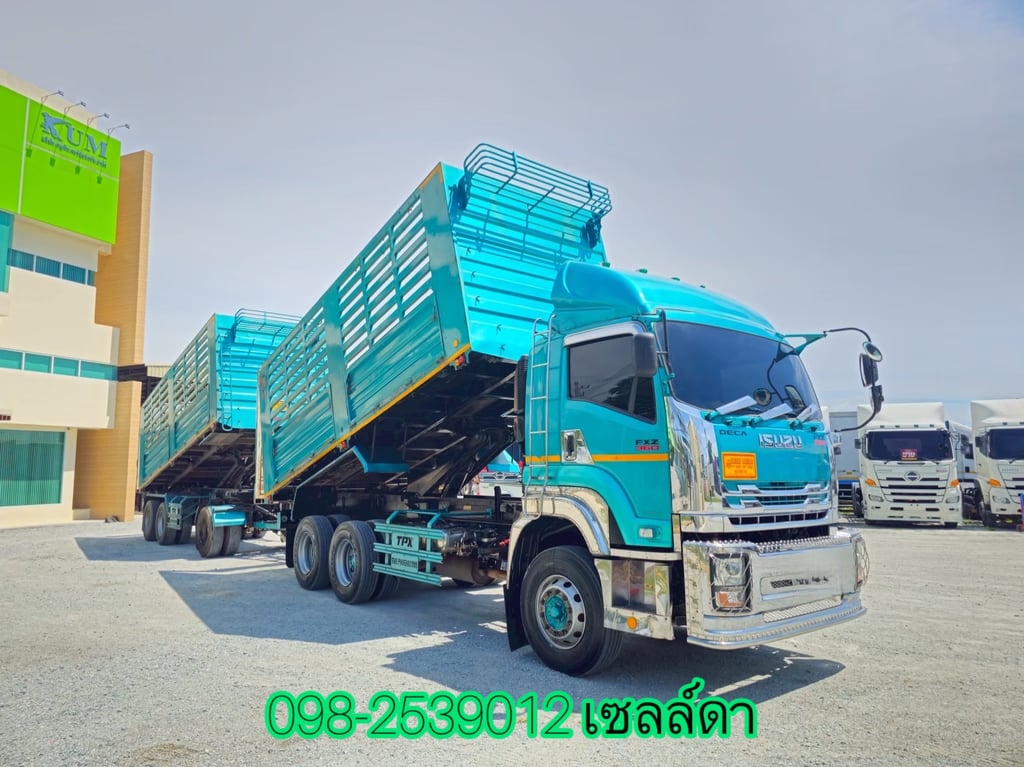 สิบล้อดั้มพ์ ISUZU FXZ 360 แรง ปี 2566( 5392,5393) สิบล้อดั้มพ์ ISUZU FXZ 360 แรง ปี 2566( 5392,5393)