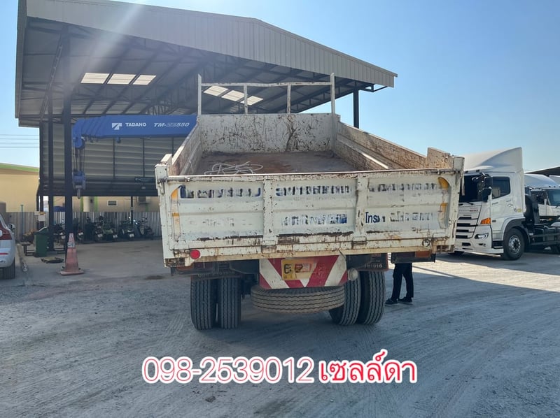 หกล้อเครน กระบะดั้มได้ ISUZU FTR 240 แรง ปี 2566(3266)