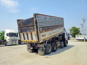 💙สิบสองล้อดั้มพ์แท้ ISUZU FYH 360 แรง ปี 2555 (0856)