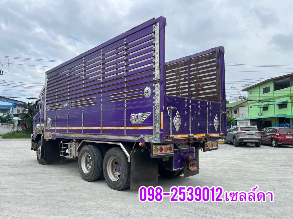 สิบล้อดั้มพ์  ISUZU FXZ 360 แรง ปี 2554(9033)