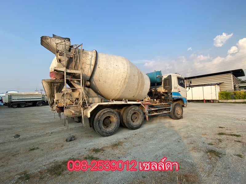 👉 สิบล้อโม่ปูน HINO FM1A 330 แรง ปี 2555 (1281)