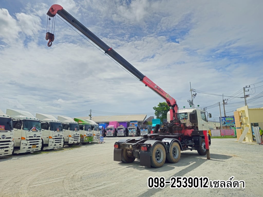 สิบล้อหัวลากติดเครน(0293) สิบล้อหัวลากติดเครน(0293)