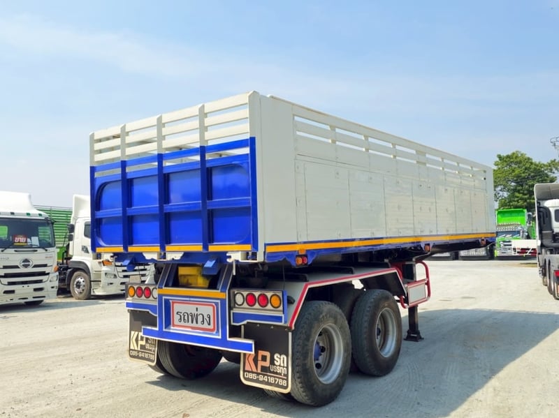 หางเซมิดั้มพ์ สองเพลา อู่ BPT ปี 2558 (5865)