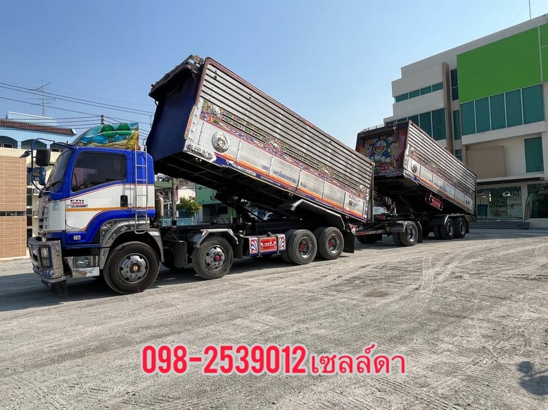 💥เอาราคาตัดก่อนเก็บงานไปเลยทุกพ่วง💥 Isuzu  FYH 360 ปี57 อู่ เอส ที(8193,8194)