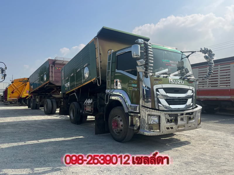 หกล้อดั้มพ์แม่ลูก ISUZU FTR 240 แรง ปี 2565(5403,5404) หกล้อดั้มพ์แม่ลูก ISUZU FTR 240 แรง ปี 2565(5403,5404)