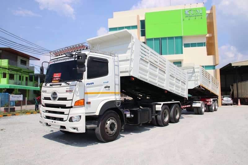 สิบล้อดั้มพ์ HINO FM1A 344 แรง ปี 2565 (2753,1976) สิบล้อดั้มพ์ HINO FM1A 344 แรง ปี 2565 (2753,1976)