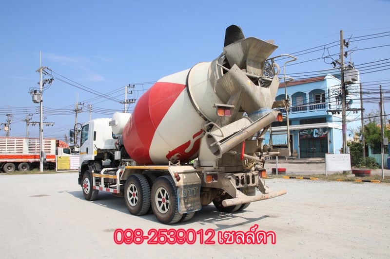 ISUZU FXZ 320แรงม้า รถบรรทุก 10ล้อ โม่ผสมปูน ปี2023 เลขไมล์ 37,000 กม.(0237) ISUZU FXZ 320แรงม้า รถบรรทุก 10ล้อ โม่ผสมปูน ปี2023 เลขไมล์ 37,000 กม.(0237)