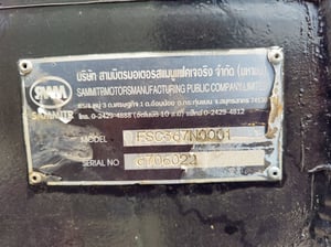 สิบล้อตู้ผ้าใบ HINO FL1A 344 แรง ปี 2567(5506,5507)