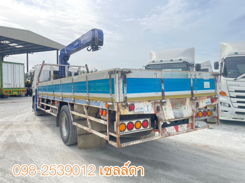 🚨ด่วน!! VายตัดSาคาพิเศษ 🚨 ** เพียง 1,220,000 บาท ** 👉หกล้อติดเครน HINO FG8J 212 แรงม้า 2556 (6098) 🚨ด่วน!! VายตัดSาคาพิเศษ 🚨 ** เพียง 1,220,000 บาท ** 👉หกล้อติดเครน HINO FG8J 212 แรงม้า 2556 (6098)