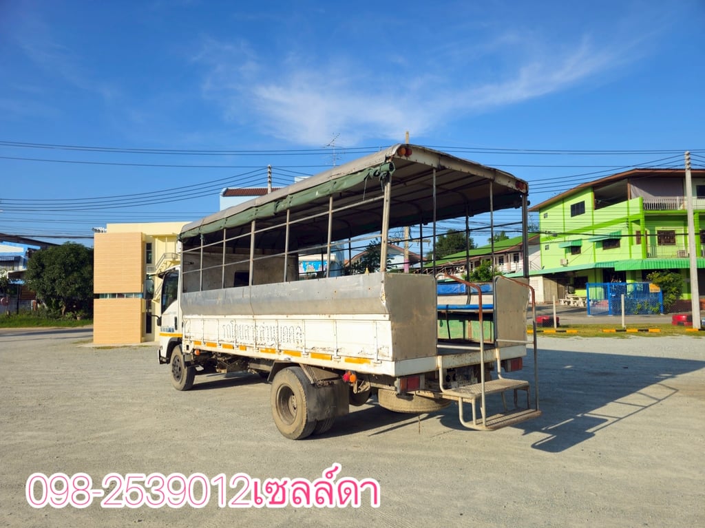 🚨หกล้อโดยสาร ISUZU  NPR 150 แรง ปี 2554(6452)