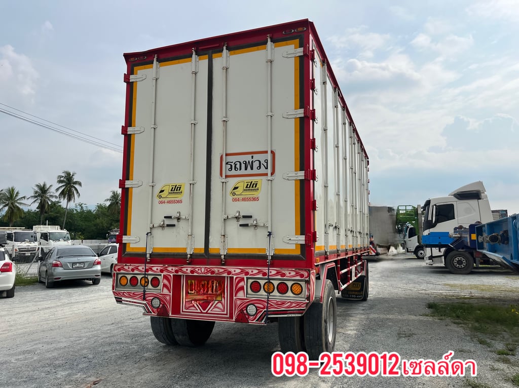 👉หางพ่วงตู้ สองเพลา อู่ ปิติ ปี 2565 (3634)