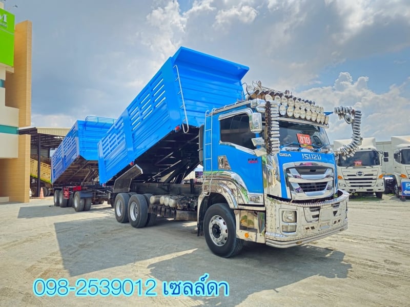 สิบล้อดั้มพ์ ISUZU  FXZ 360 แรง ปี 2565(1694,3088)