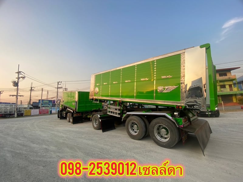 สิบล้อดั้มพ์พ่วง💚 ISUZU  FXZ 360 แรง ปี 2565(2868,2869)