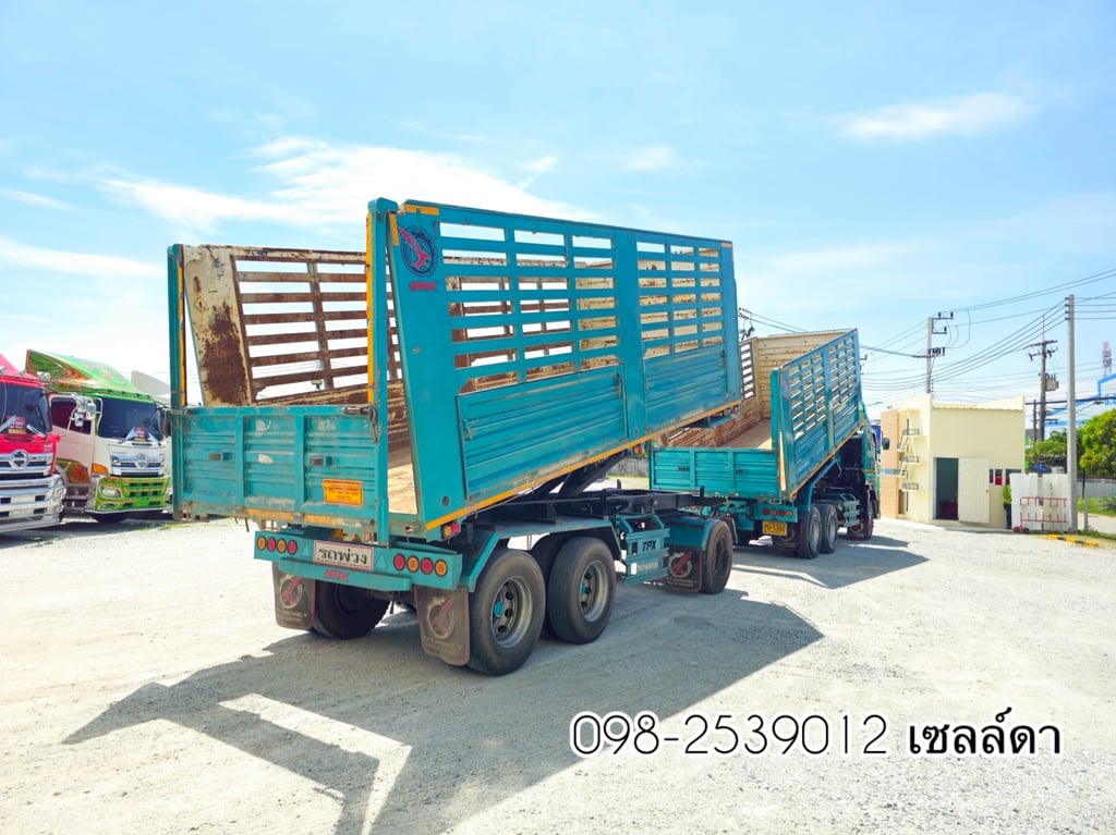 ISUZU FXZ 360แรงม้า รถบรรทุก 10ล้อ พ่วงแม่ลูก ปี2023 (5392,5393)