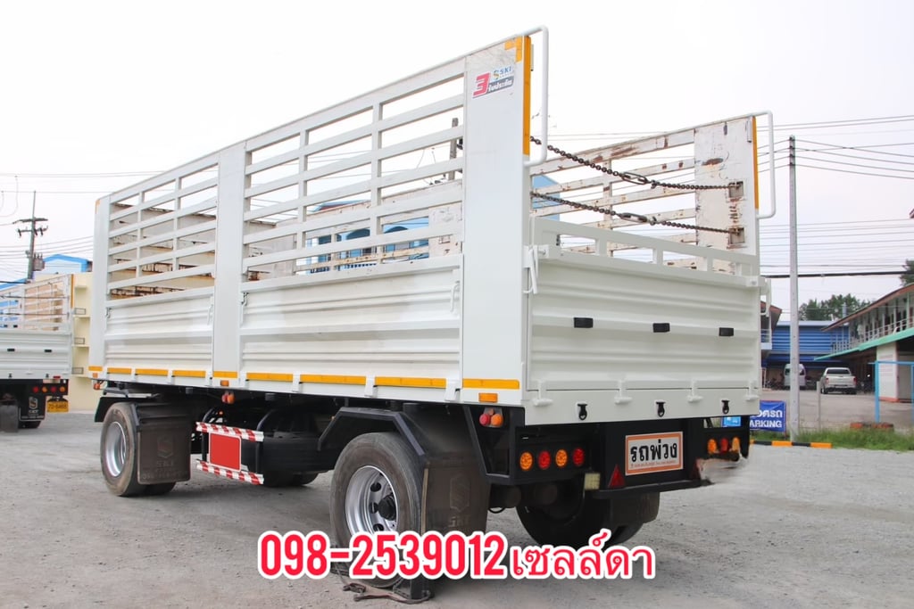 🚨ลดล้างสต๊อก โค้งสุดท้ายส่งท้ายปี 2568 🔥Vายตัด 410,000 บาท🔥  หางคอก สองเพลา อู่ เอสเคที ปี 2565(6467)