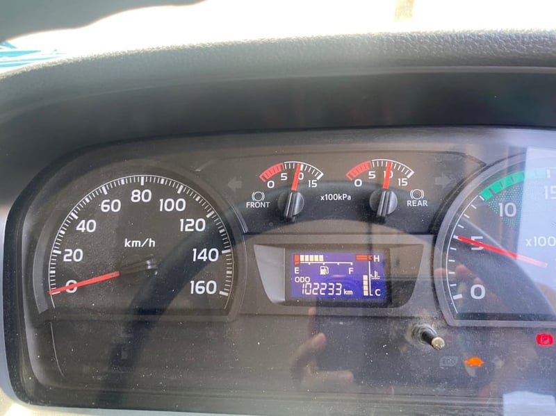 🔥มือเดียวป้ายแดง 🔥เลขไมล์ 100,xxx สิบล้อหัวลาก HINO FM1A 344 แรง ปี 2566(2628)