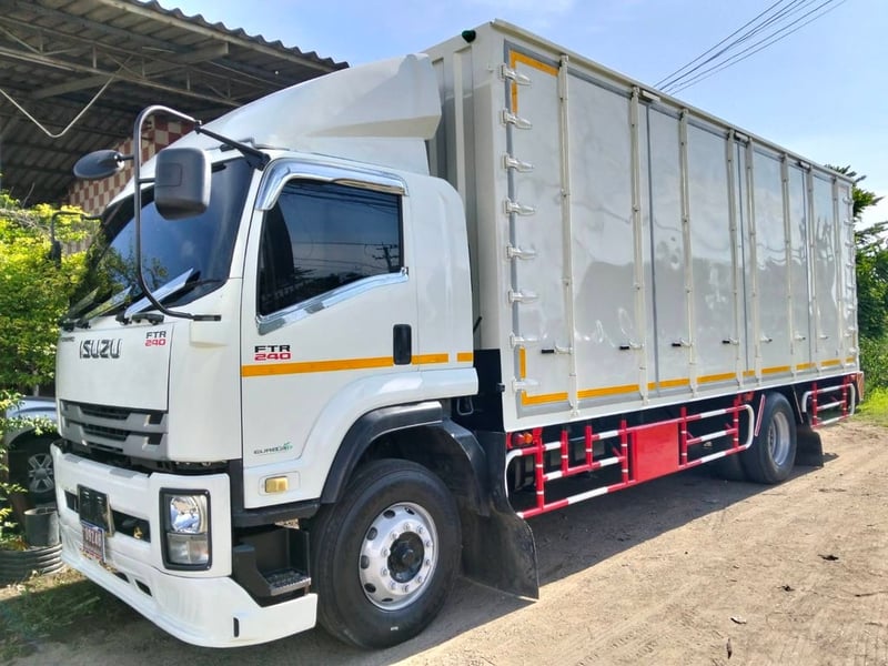 🔥หกล้อตู้สิบบาน ISUZU FTR 240 แรง ปี 2561(0510)