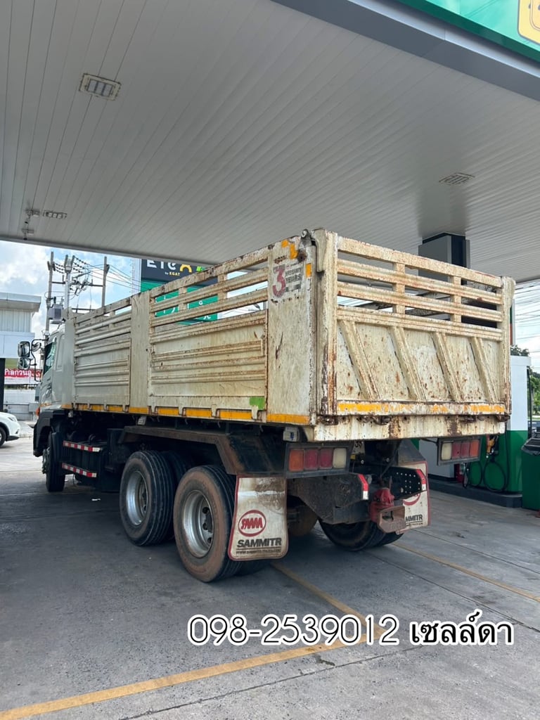 สิบล้อดั้มกระบะสามมิตรแท้ Hino Victor 344 ปี60(2539)