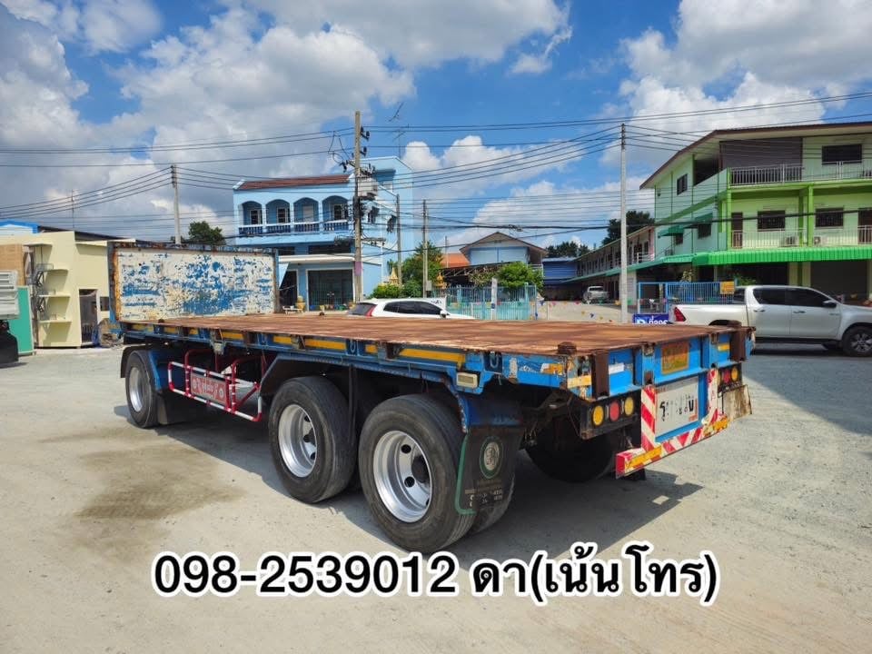 หางพ่วงพื้นเรียบ สามเพลา อู่ ซุ่นชัย ปี 2559 (2767) หางพ่วงพื้นเรียบ สามเพลา อู่ ซุ่นชัย ปี 2559 (2767)