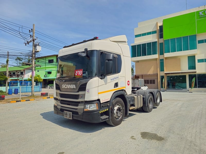👉 สิบล้อหัวลาก SCANIA P360  แรง ปี 2562 (1243)