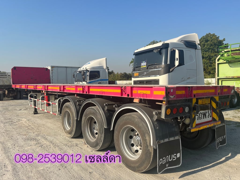 หางพื้นเรียบ สามเพลา อู่พนัส ปี 2565(2259)