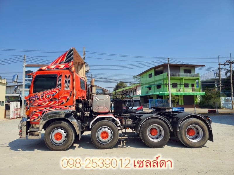 HINO FM 344แรงม้า รถบรรทุก 10ล้อ หัวลาก เฉพาะหัว ปี2022(9078)
