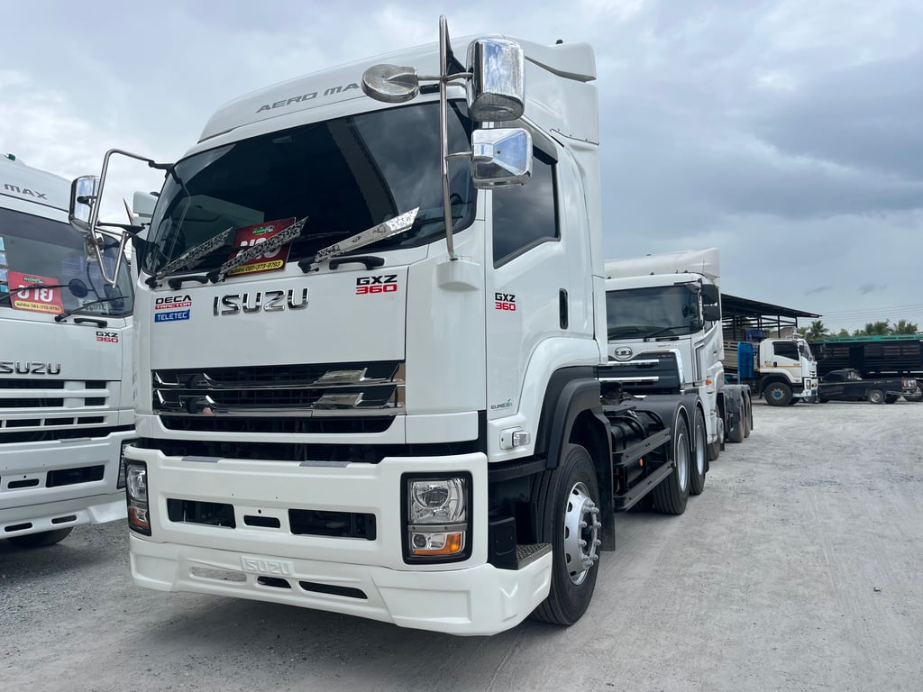 สิบล้อหัวลาก  ISUZU   GXZ 360 แรง ปี 2566(3394) สิบล้อหัวลาก  ISUZU   GXZ 360 แรง ปี 2566(3394)