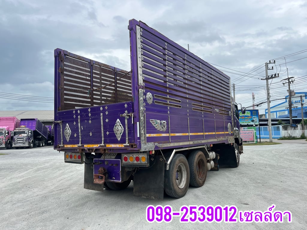 👉สิบล้อดั้มเกษตร  ISUZU FXZ 360 แรง ปี 2554(9033)