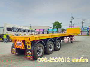 🚨หางพื้นเรียบ สามเพลา  อู่ WAFA  ปี 2563 (6112)