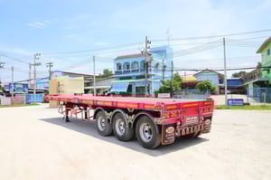 หางพื้นเรียบ สามเพลา อู่เดอะซัน ปี 2565 (0376)