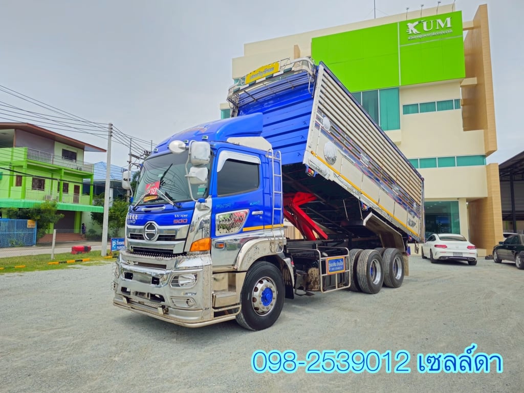 สิบล้อดั้มพ์ กระบะมีเนียม HINO  FM1A 344 แรง ปี 2566(2108)