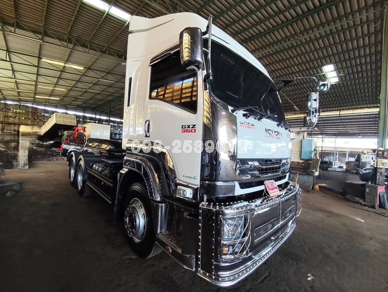 😎เก็บงานหล่อมาให้แล้วคะ😎 สิบล้อหัวลาก ISUZU GXZ 360 แรง ปี 2564(0590) 😎เก็บงานหล่อมาให้แล้วคะ😎 สิบล้อหัวลาก ISUZU GXZ 360 แรง ปี 2564(0590)