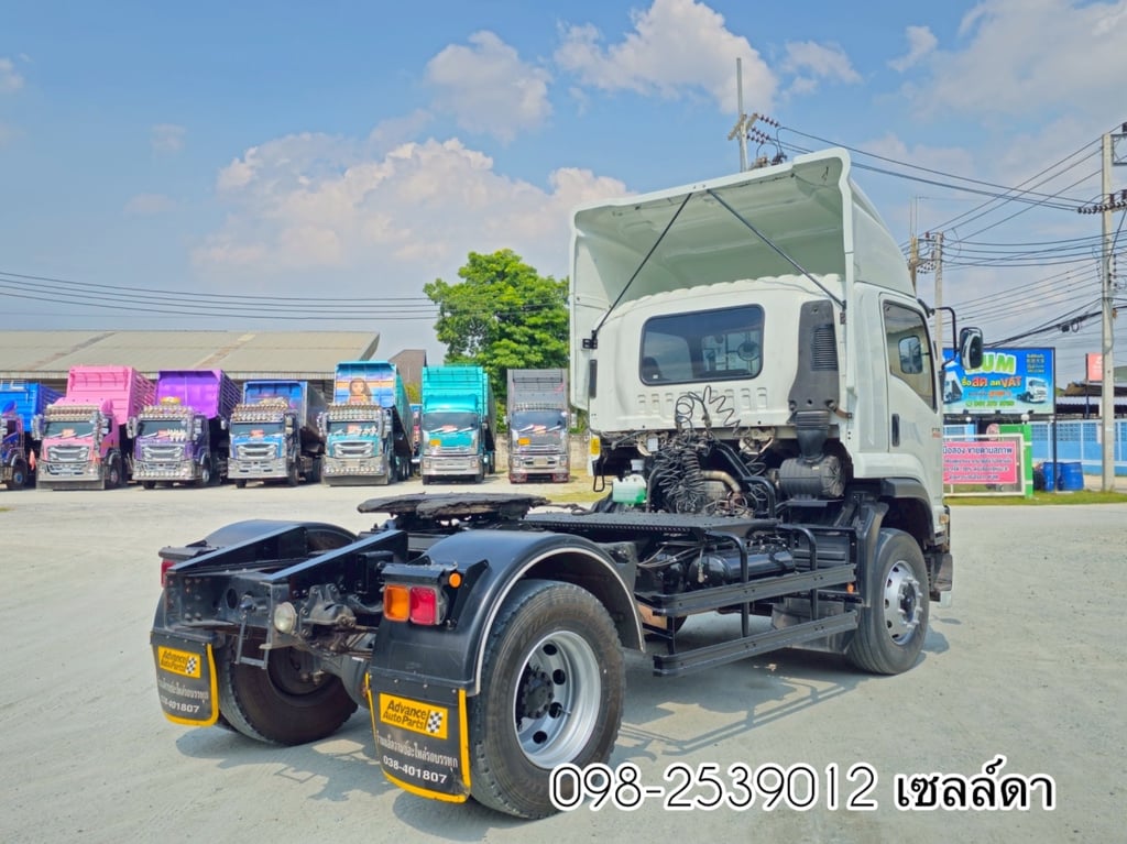 👉รถมือเดียวป้ายแดง หกล้อหัวลาก ISUZU FTR 240 แรง ปี 2563 (7542) 👉รถมือเดียวป้ายแดง หกล้อหัวลาก ISUZU FTR 240 แรง ปี 2563 (7542)
