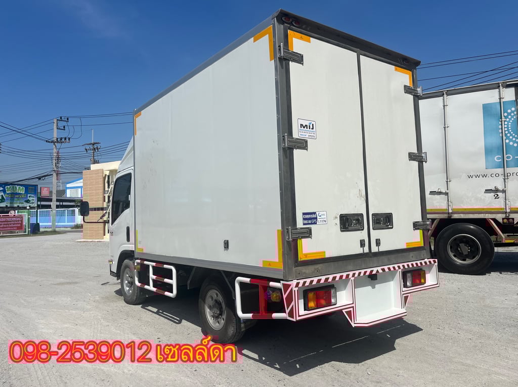 🔥ปีใหม่ ไมล์น้อย 78,xxx สี่ล้อตู้เย็น ISUZU NLR 130 แรง ปี 2566(8083)