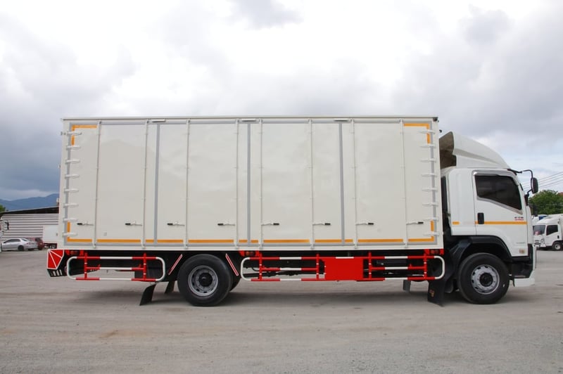 🔥หกล้อตู้สิบบาน ISUZU FTR 240 แรง ปี 2561(0510) 🔥หกล้อตู้สิบบาน ISUZU FTR 240 แรง ปี 2561(0510)