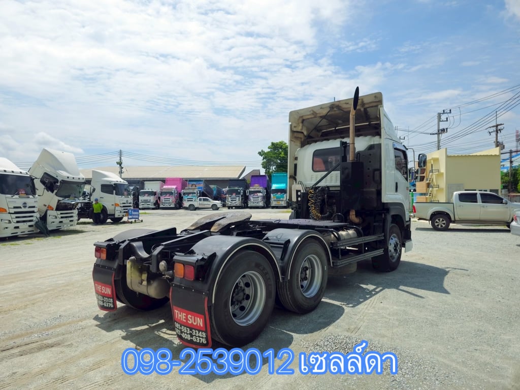 สิบล้อหัวลาก ISUZU GXZ 360 แรง ปี 2560(8905) สิบล้อหัวลาก ISUZU GXZ 360 แรง ปี 2560(8905)