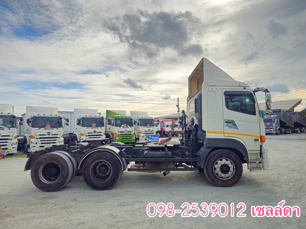 สิบล้อหัวลาก HINO FM1A 344 แรง ปี 2559 (5528) สิบล้อหัวลาก HINO FM1A 344 แรง ปี 2559 (5528)