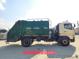 👉 หกล้อบรรทุกขยะ 🚨 HINO FG8J 240 แรง ปี 2566 (4084)